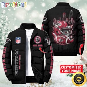 Atlanta Falcons NFL Style Puffer Jacket For Fans