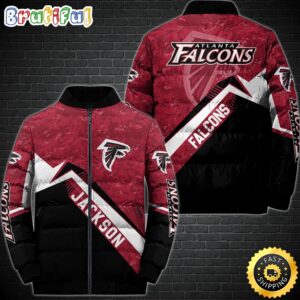 Atlanta Falcons NFL Style Puffer Jacket For Fans