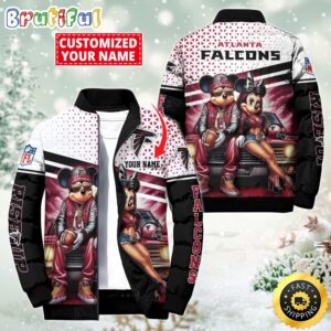 Atlanta Falcons NFL Style Puffer Jacket For Fans