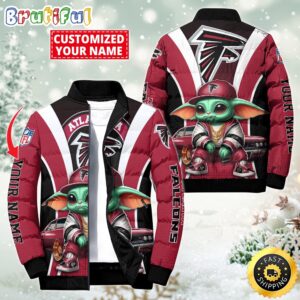 Atlanta Falcons NFL Style Puffer Jacket For Fans