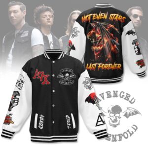 Avenged Sevenfold Music Style Baseball Jacket For Fans