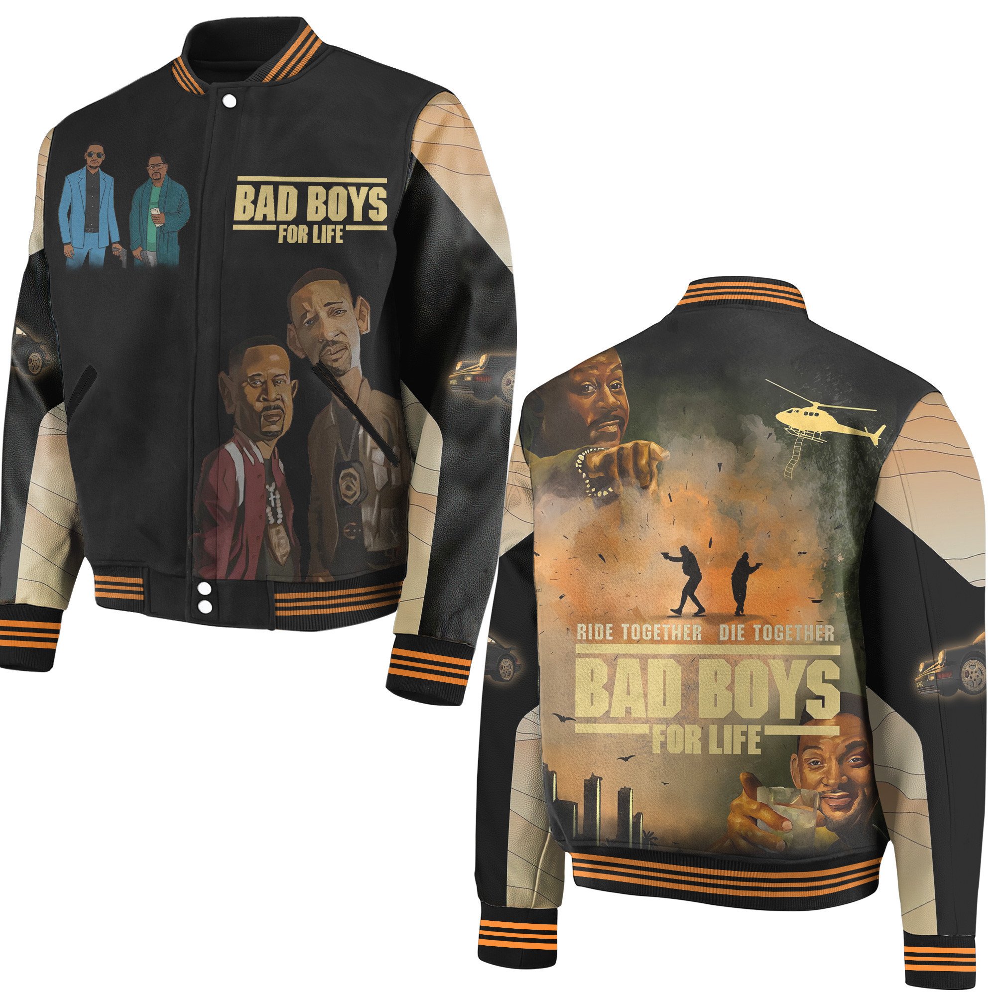 Bad Boys Movies Style Baseball Jacket For Fans
