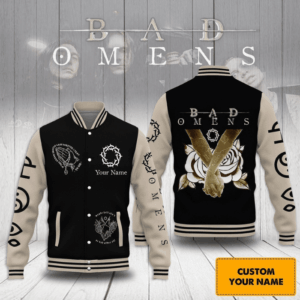 Bad Omens Music Style Baseball Jacket For Fans