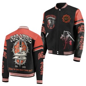Bad Omens Music Style Baseball Jacket For Fans