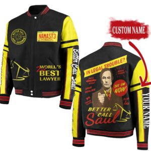Better Call Saul TV Series Style Baseball Jacket For Fans
