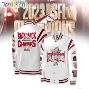 Birmingham Stallions UFL Style Baseball Jacket For Fans