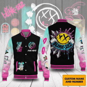 Blink-182 Music Style Baseball Jacket For Fans