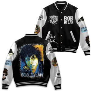 Bob Dylan Music Style Baseball Jacket For Fans