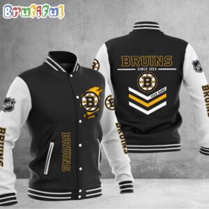 Boston Bruins NHL Style Baseball Jacket For Fans