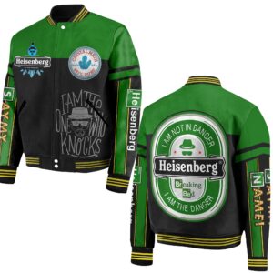 Breaking Bad TV Series Style Baseball Jacket For Fans