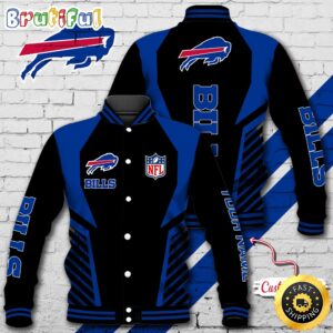 Buffalo Bills NFL Style Baseball Jacket For Fans