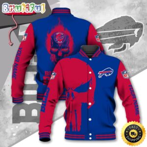 Buffalo Bills NFL Style Baseball Jacket For Fans