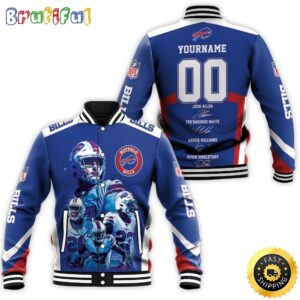 Buffalo Bills NFL Style Baseball Jacket For Fans