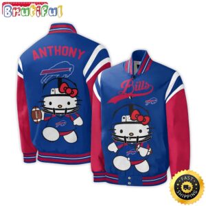 Buffalo Bills NFL Style Baseball Jacket For Fans