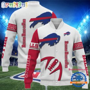 Buffalo Bills NFL Style Baseball Jacket For Fans