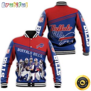 Buffalo Bills NFL Style Baseball Jacket For Fans