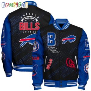 Buffalo Bills NFL Style Baseball Jacket For Fans