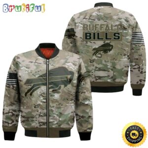 Buffalo Bills NFL Style Bomber Jacket For Fans