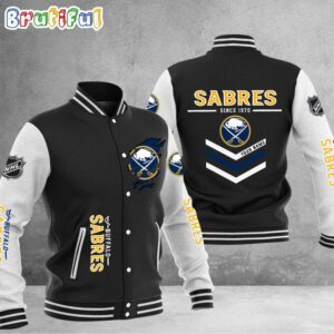 Buffalo Sabres NHL Style Baseball Jacket For Fans