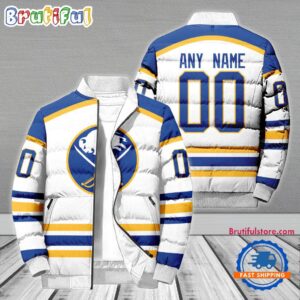 Buffalo Sabres NHL Style Puffer Jacket For Fans