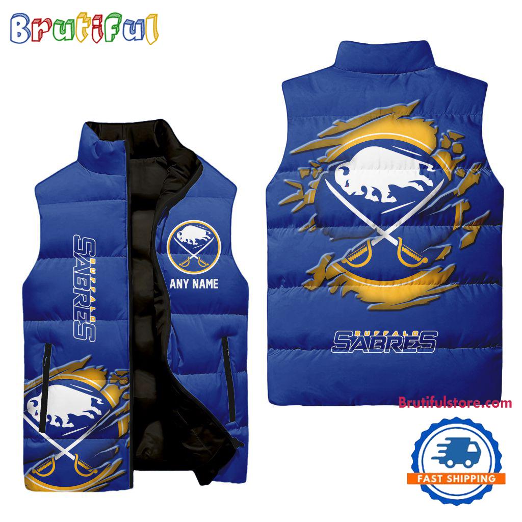 Buffalo Sabres NHL Style Sleeveless Puffer Jacket For Fans