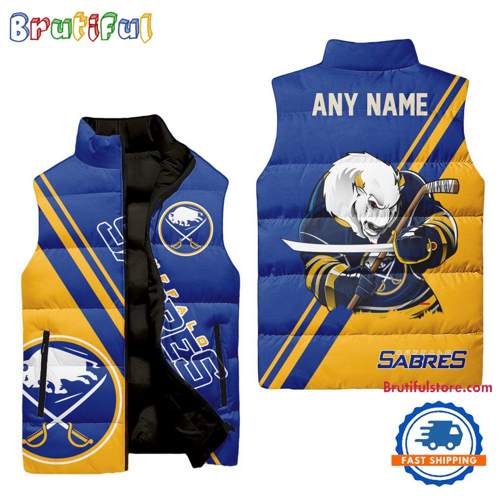 Buffalo Sabres NHL Style Sleeveless Puffer Jacket For Fans