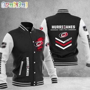 Carolina Hurricanes NHL Style Baseball Jacket For Fans