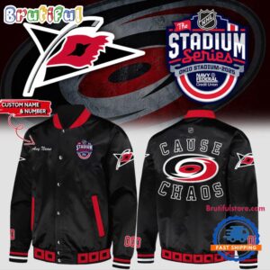 Carolina Hurricanes NHL Style Baseball Jacket For Fans