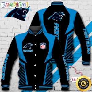 Carolina Panthers NFL Style Baseball Jacket For Fans