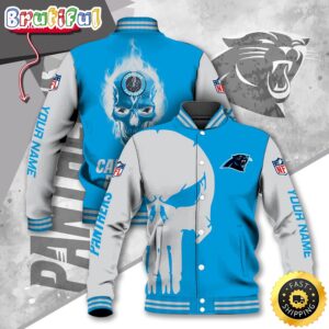 Carolina Panthers NFL Style Baseball Jacket For Fans