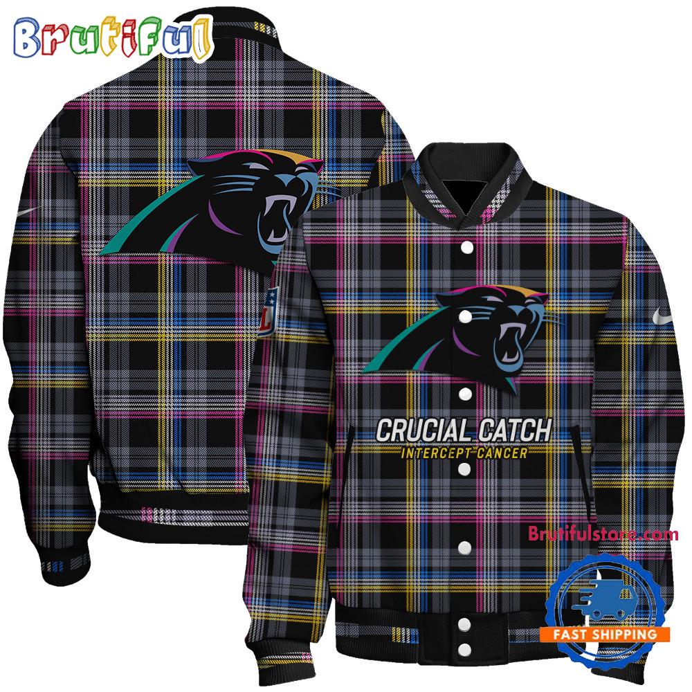 Carolina Panthers NFL Style Baseball Jacket For Fans