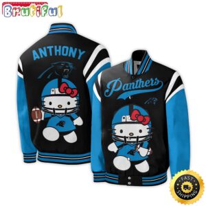Carolina Panthers NFL Style Baseball Jacket For Fans