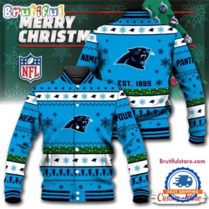 Carolina Panthers NFL Style Baseball Jacket For Fans