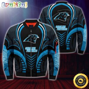Carolina Panthers NFL Style Bomber Jacket For Fans