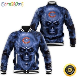 Chicago Bears NFL Style Baseball Jacket For Fans