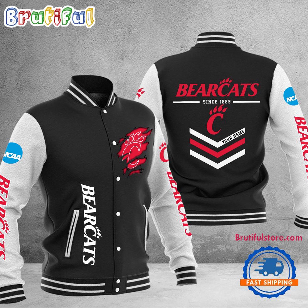 Cincinnati Bearcats NCAA Style Baseball Jacket For Fans