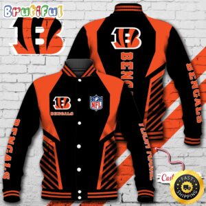 Cincinnati Bengals NFL Style Baseball Jacket For Fans
