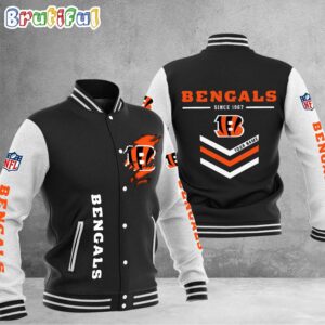 Cincinnati Bengals NFL Style Baseball Jacket For Fans