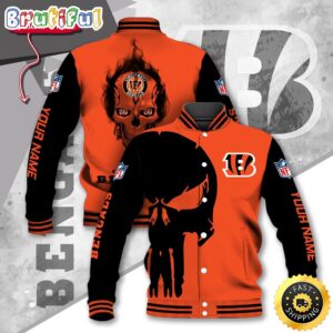 Cincinnati Bengals NFL Style Baseball Jacket For Fans