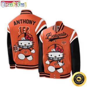 Cincinnati Bengals NFL Style Baseball Jacket For Fans