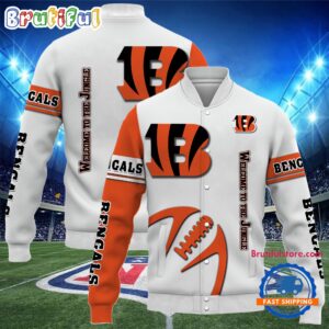 Cincinnati Bengals NFL Style Baseball Jacket For Fans