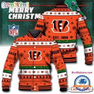 Cincinnati Bengals NFL Style Baseball Jacket For Fans
