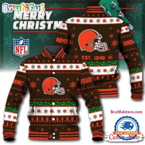 Cleveland Browns NFL Style Baseball Jacket For Fans