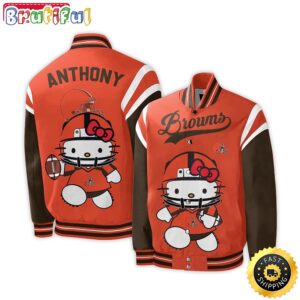 Cleveland Browns NFL Style Baseball Jacket For Fans