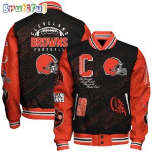 Cleveland Browns NFL Style Baseball Jacket For Fans