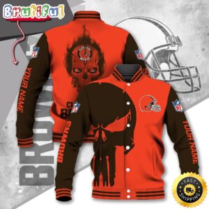 Cleveland Browns NFL Style Baseball Jacket For Fans