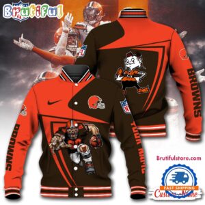 Cleveland Browns NFL Style Baseball Jacket For Fans