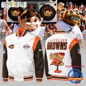 Cleveland Browns NFL Style Baseball Jacket For Fans