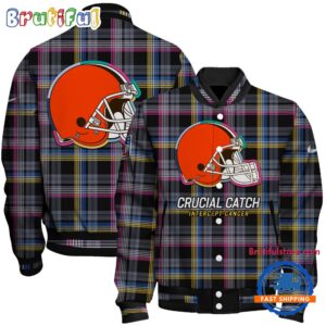 Cleveland Browns NFL Style Baseball Jacket For Fans