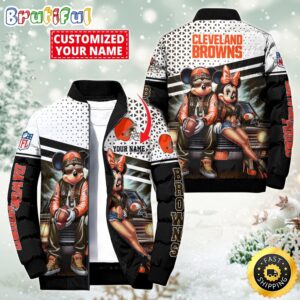 Cleveland Browns NFL Style Puffer Jacket For Fans